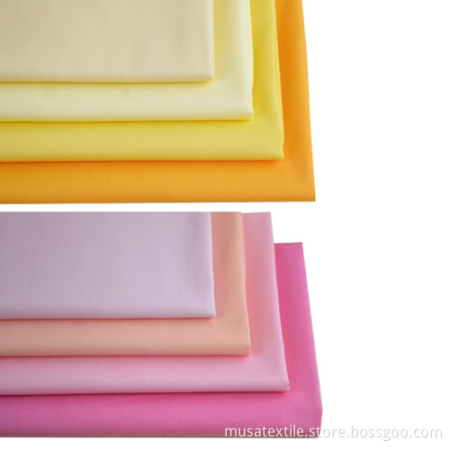 High Quality Fabric 100% Cotton Poplin Fabric